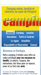 Mobile Screenshot of campingaufildeleau.com